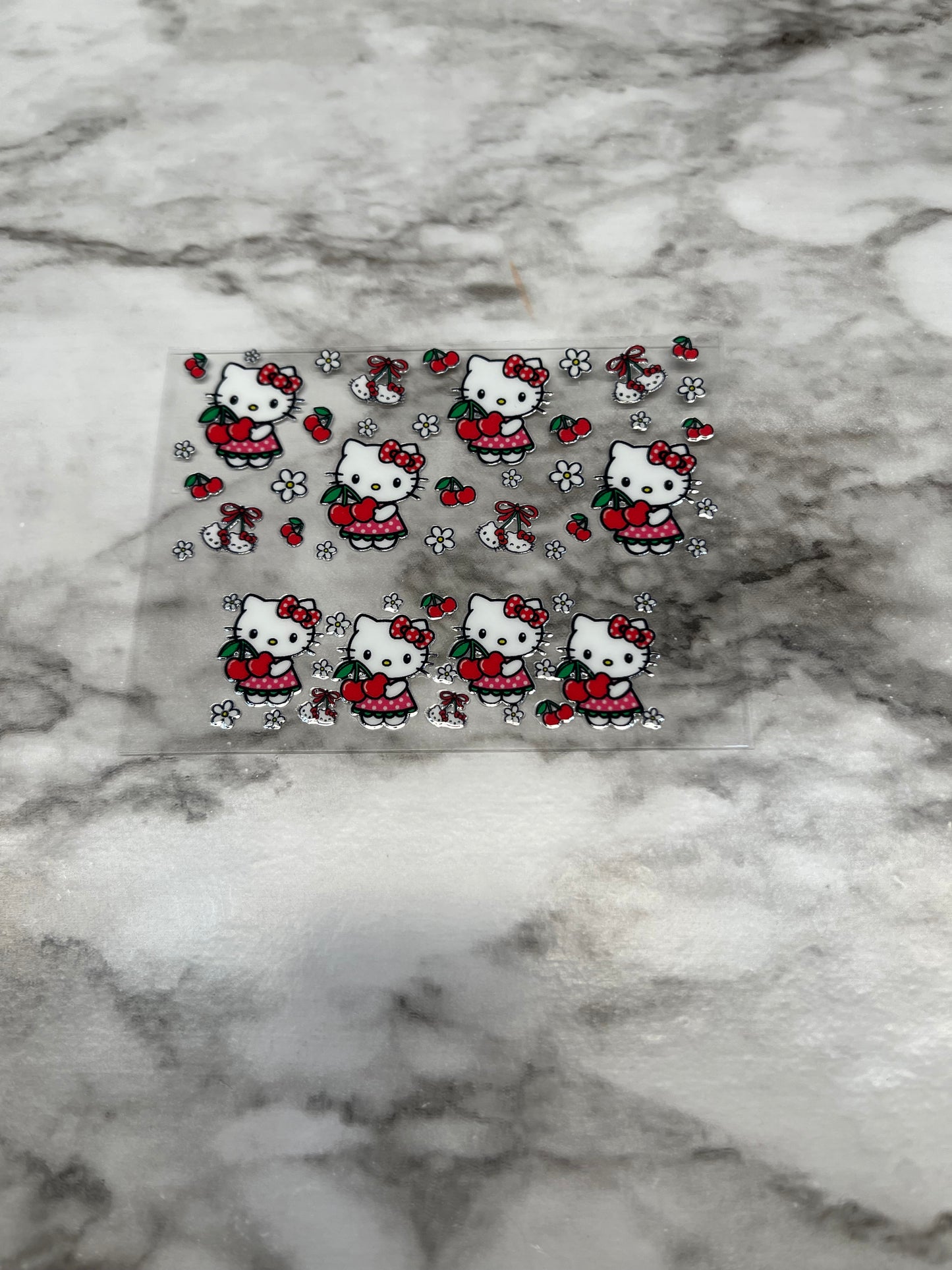 HK Valentines Mini Keychain Tumbler Decal